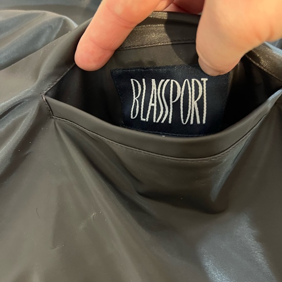 Reversible faux fur/polyester vest chocolate brown with zipper and pockets blass - Picture 3 of 9